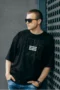 NXT GEN Division" Oversized Tee | Black