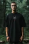 "VENOM Instinct" Oversized Tee | Black